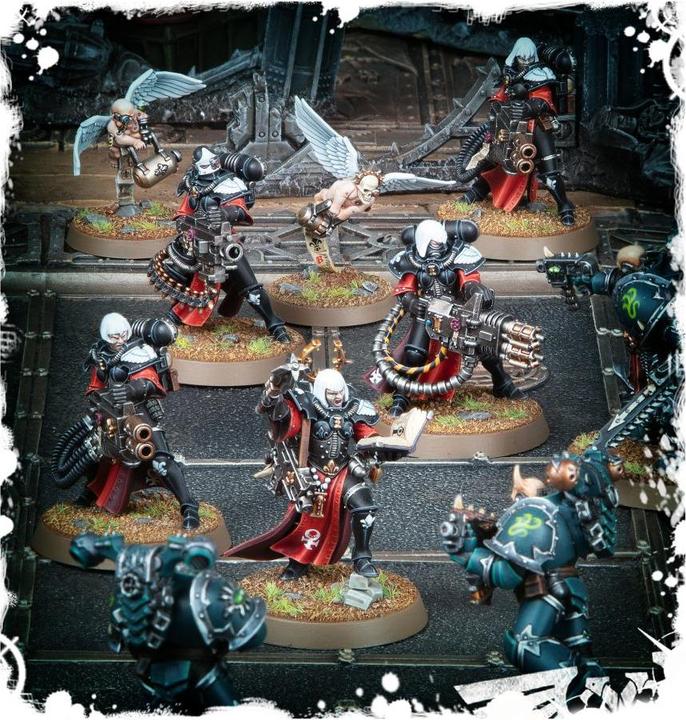 Image du produit Games Workshop Warhammer 40k - Escadron de Retributeurs Adepta Sororitas (Matières plastiques)
