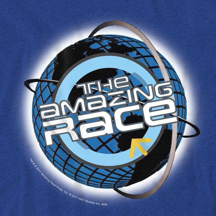 Actual product image The Amazing Race Unisex Adult Around the Globe T-Shirt (S)
