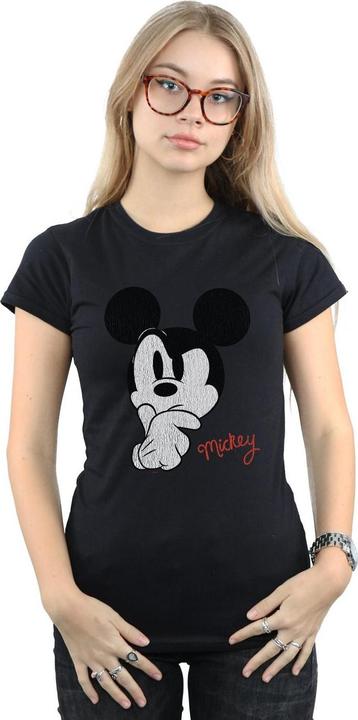 Immagine prodotto Disney Mickey Mouse Distressed Ponder Maglietta Donna (M)