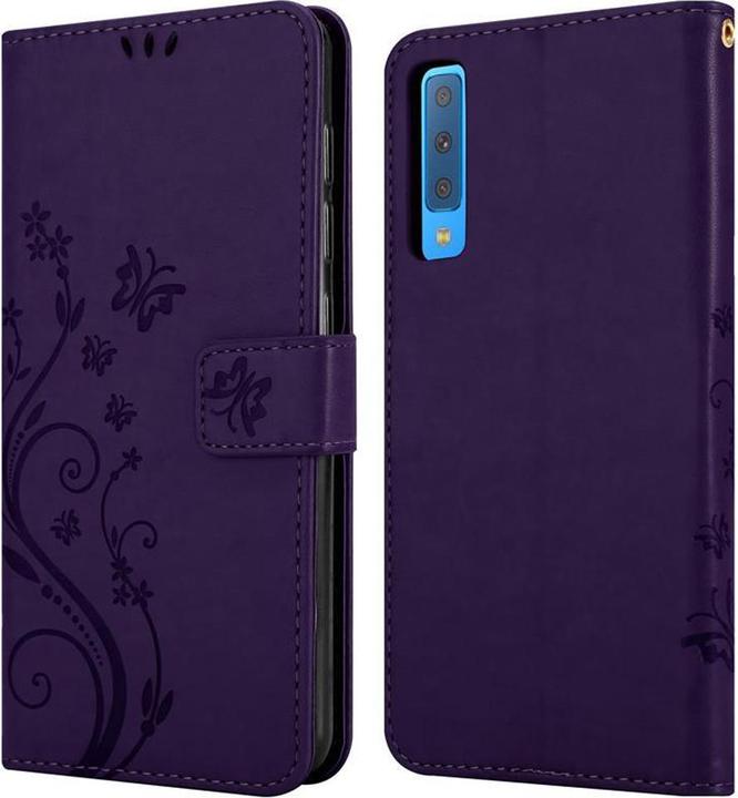 Immagine prodotto Cadorabo Copertina del libro a fiori (Samsung Galaxy A7 (2018))