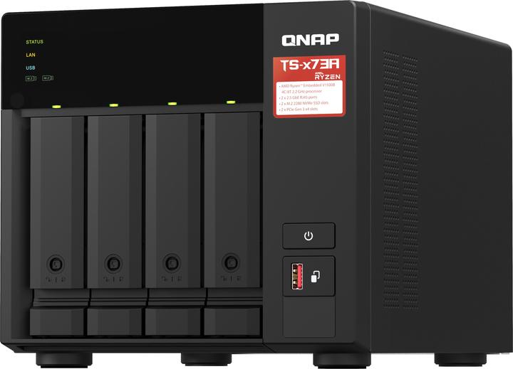 Produktbild QNAP TS-473A + QSW-1105-5T Bundle Pack (0 TB)