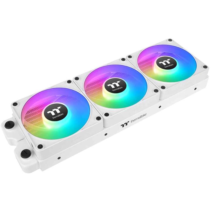Actual product image Thermaltake TT CT120 EX Rev ARGB Sync PC Cooling Fan 3 Pack White (120 mm, 3 x)