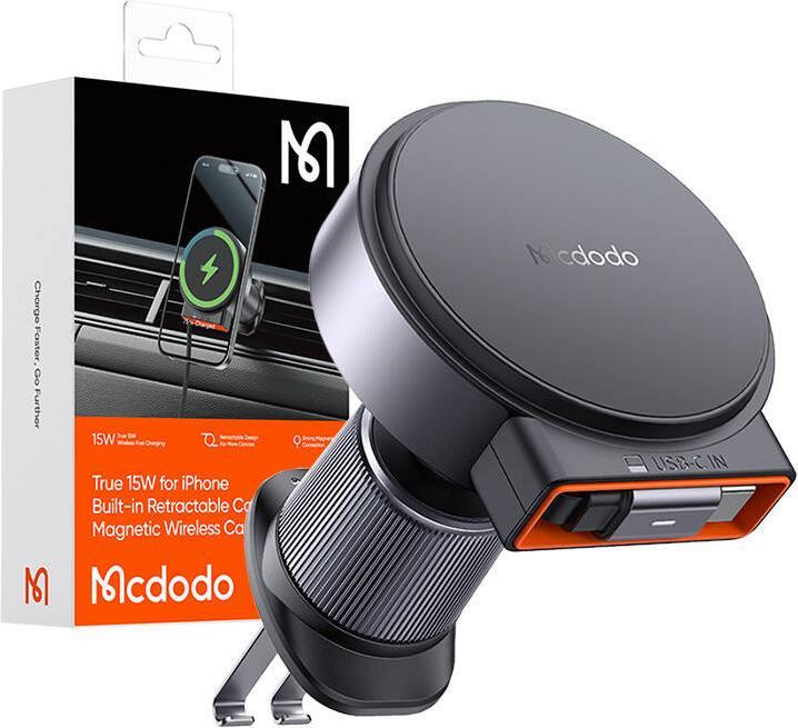 Actual product image Mcdodo MagSafe car charger with charging cable