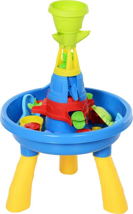 Produktbild Homcom Kinder Sandkastentisch mit 21-tlg. Zubehör