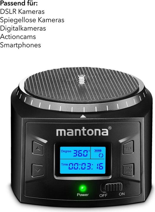 Produktbild mantona Turnaround 360 Advanced 3 (Panoramakopf)