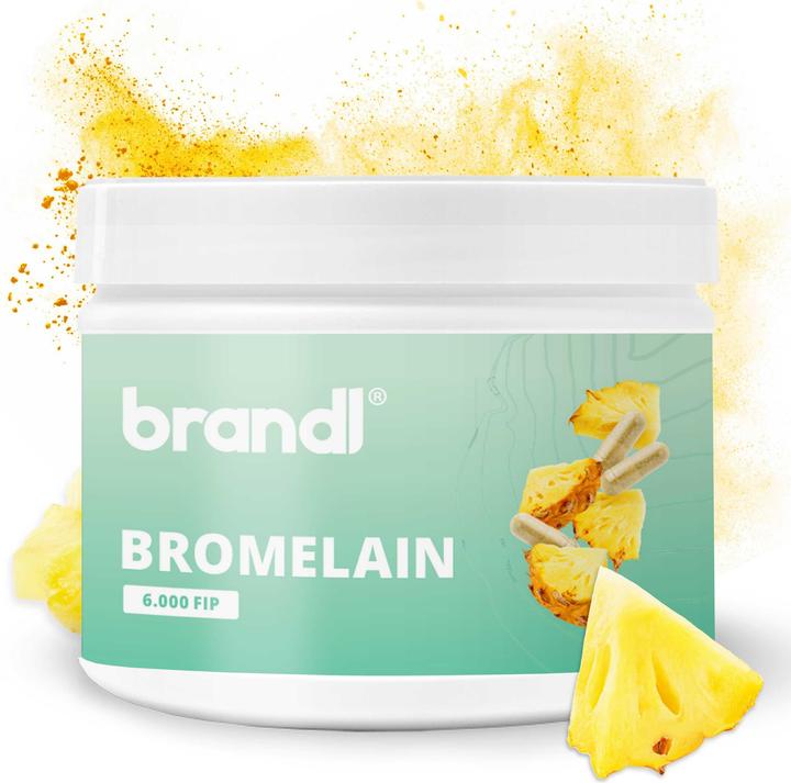 Immagine prodotto Brandl-Nutrition Capsule di bromelina ad alto dosaggio (60 Pezzo/i, Pillole, 43.08 g)
