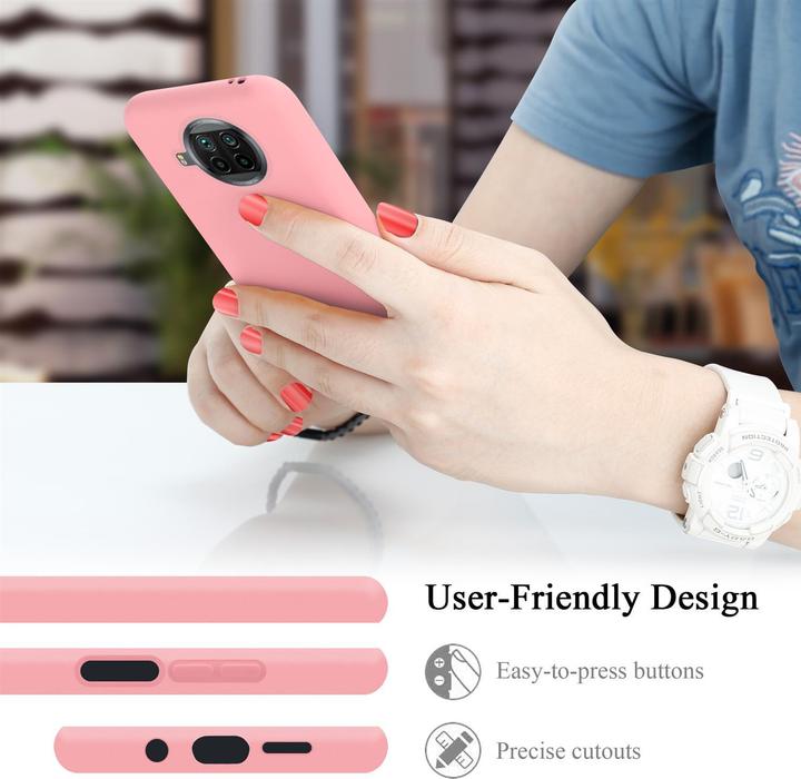 Immagine prodotto Cadorabo Copertura della cassa del silicone liquido TPU (Mi 10T Lite)