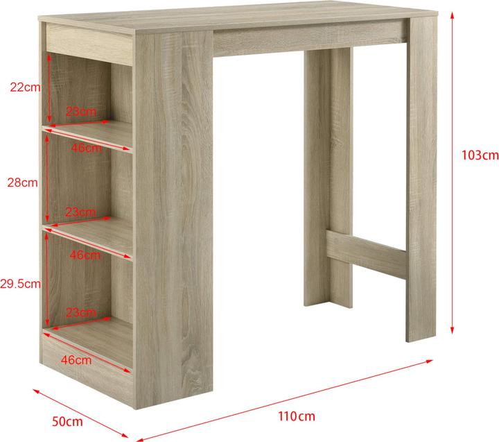 Produktbild En.Casa Kouvola (110 x 50 x 103 cm)