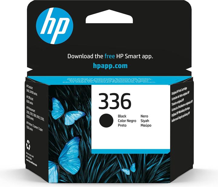Immagine prodotto HP 336 - 5 ml - nero - originale - cartuccia d'inchiostro (FC)