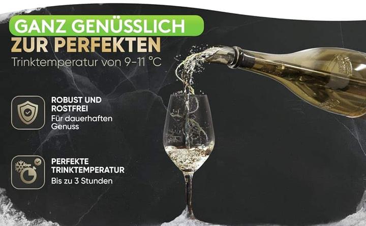 Produktbild Silverrack Weinkühler Stab mit Ausgiesser - Kühlstab für Weinflaschen (Weinausgiesser)