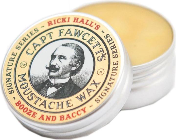 Captain Fawcett Capt. Fawcett Care - Ricki Hall's Booze & Baccy Moustache Wax (15 ml)