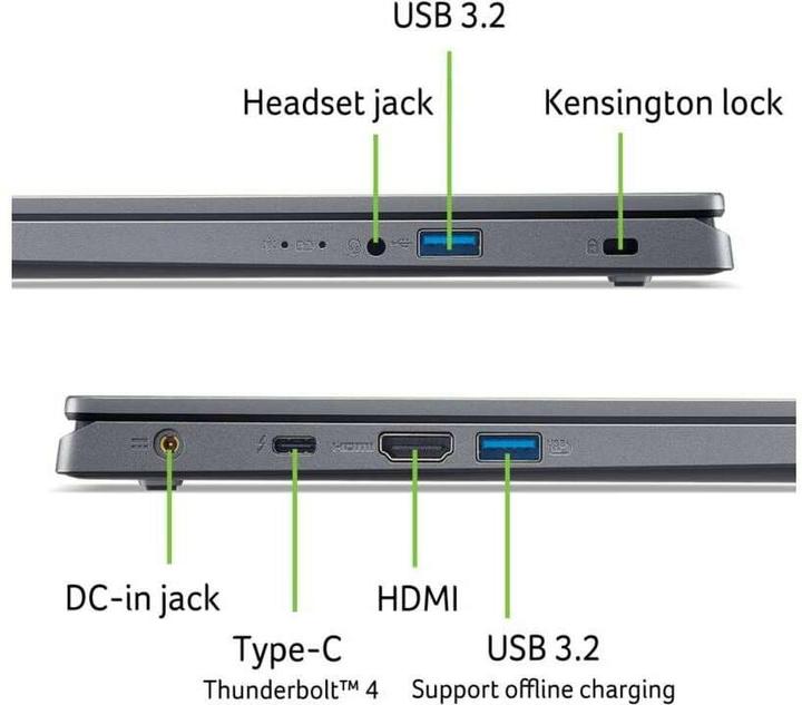Produktbild Acer Aspire 15 (15.60", Intel Core 7 150U, 32 GB, 1000 GB, CH)