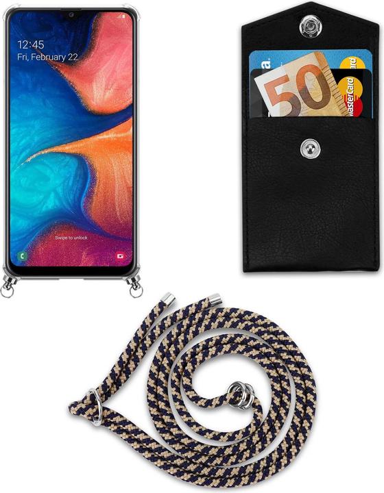 Produktbild Cadorabo TPU Handy Kette SILBER Cover