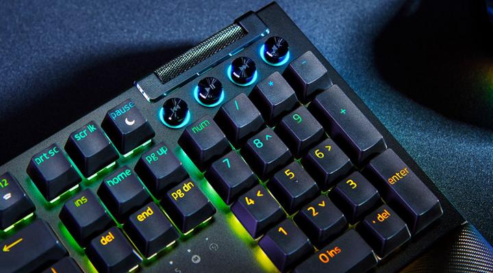Actual product image Razer BlackWidow V4 X (Eng. Int., Cable)