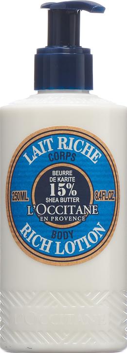 Actual product image L'Occitane Rich Body Lotion (Body milk, 250 ml)