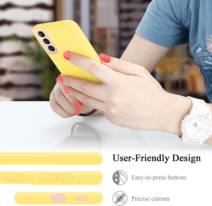 Immagine prodotto Cadorabo Copertura della cassa del silicone liquido TPU (Samsung Galaxy S21 5G)