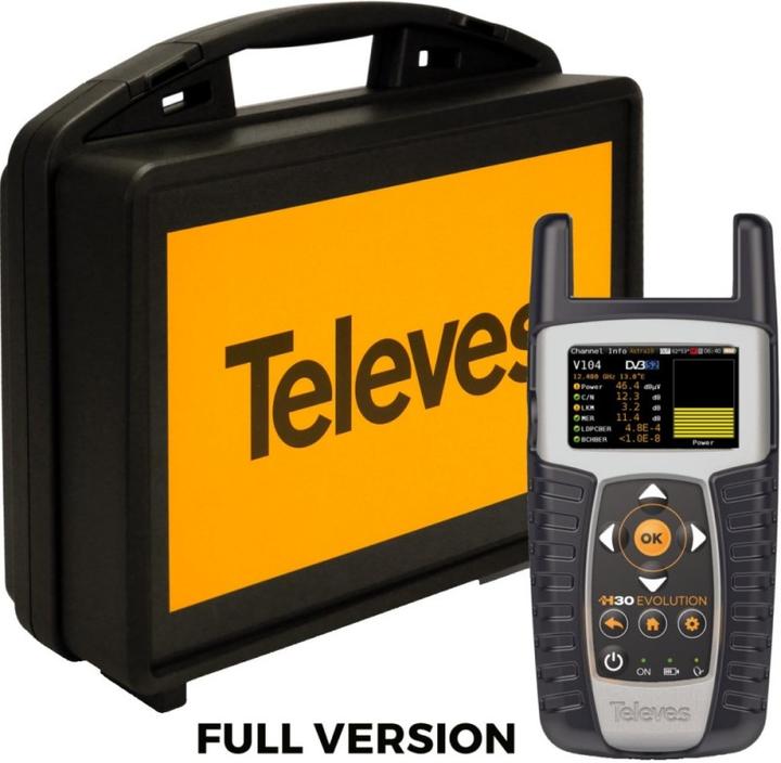 Produktbild Televes H30Evolution mit Vollausstattung IPTV + WIFI - Analyzer H30E-F