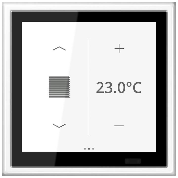 Productafbeelding JUNG KNX Ruimtecontroller LS TOUCH 459 D1 S WW