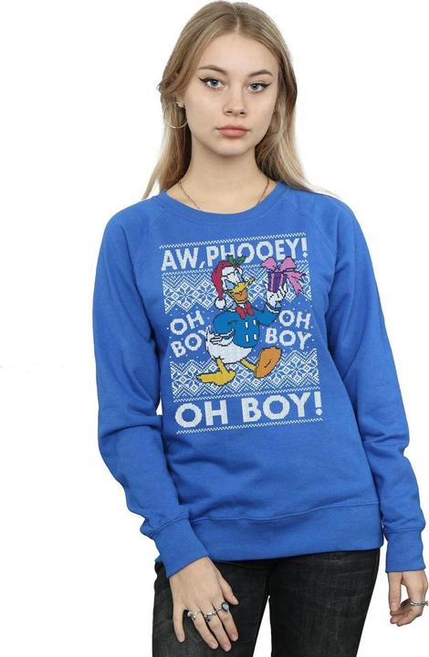 Produktbild Disney Donald Duck Christmas Fair Isle Sweatshirt (XL)