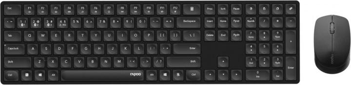 Productafbeelding Rapoo 8020M Zwart Draadloze Multi-Mode Bureauset (NL, Bedraad)