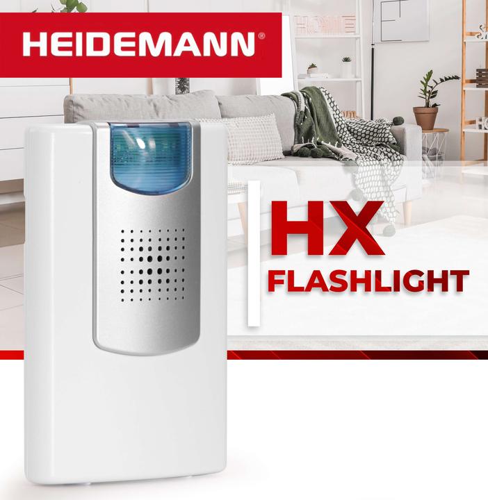 Image du produit Heidemann Set de carillon sans fil HX Flashlight (avec flash) (Sans fil)