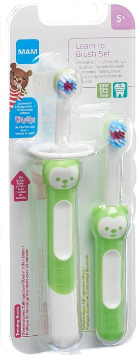 MAM Learn To Brush Set assortiert (Extra weich, 2 x)