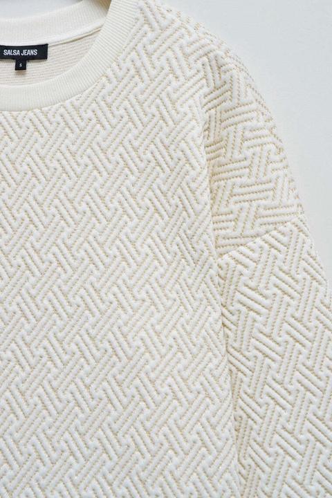 Image du produit Salsa Jeans Sweatshirt Sweater With Sparkle Detail (L)