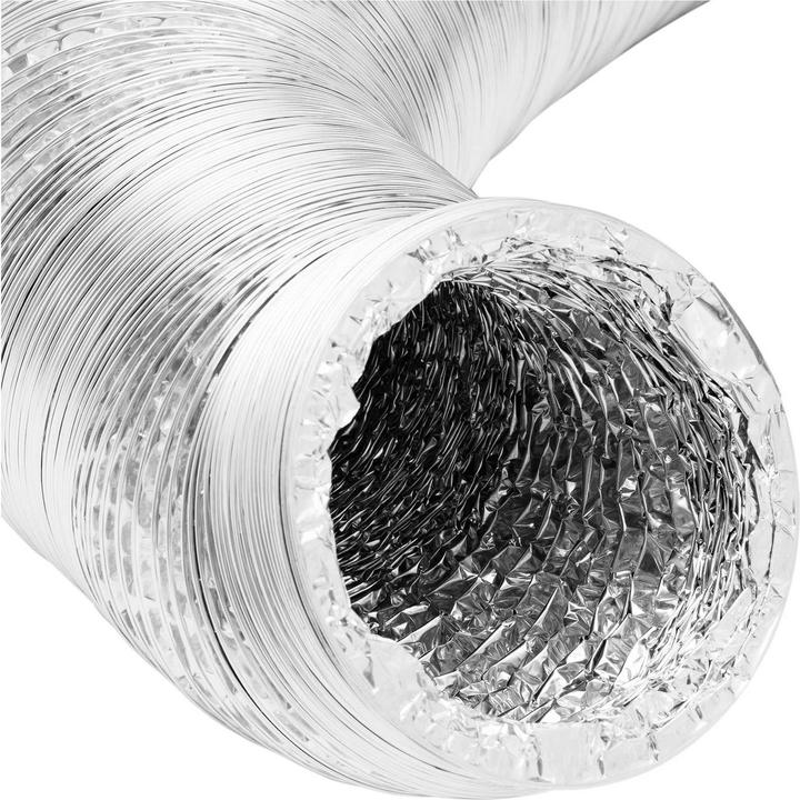 Produktbild Hillvert Abluftset Aktivkohlefilter 30 cm, Rohrventilator, Abluftschlauch 249,6 m³/h
