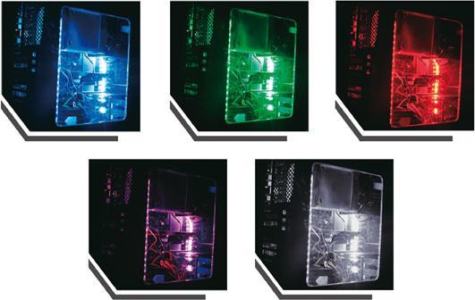 Actual product image LC-Power Case fan LC-CF-PRO-COMBO (120 mm, 1 x)