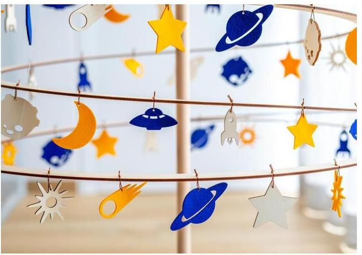 Immagine prodotto Luka Zajc Design 3980264 - Set di decorazioni spaziali di grandi dimensioni
