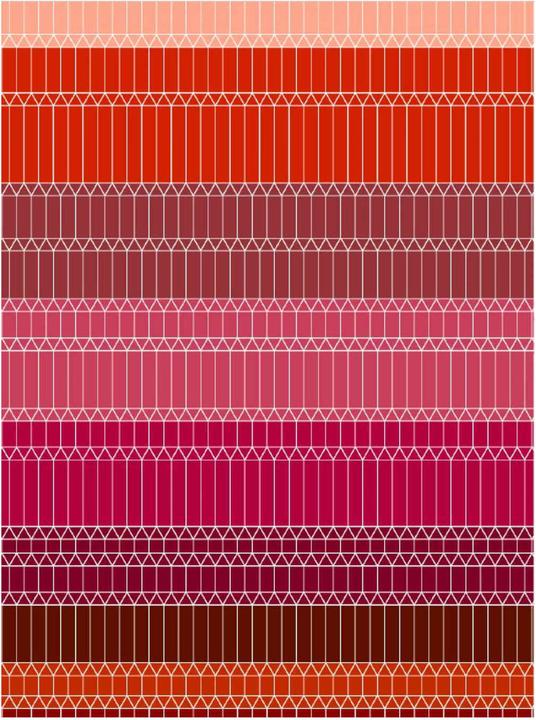 Actual product image Moooi Zigzag carpet (300 x 400 cm)