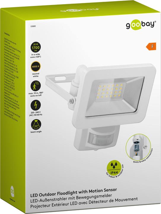 Immagine prodotto Goobay Faretto LED da esterno (1706 lm, IP44)