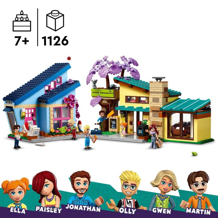 Actual product image LEGO 42620 Olly and Paisley's Family House (42620, LEGO Friends)