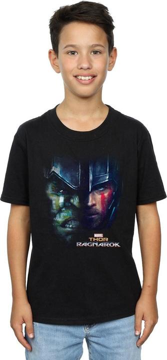 Produktbild Universal Textiles Jungen Hulk TShirt mit geteiltem Gesicht aus Baumwolle (152, 158)