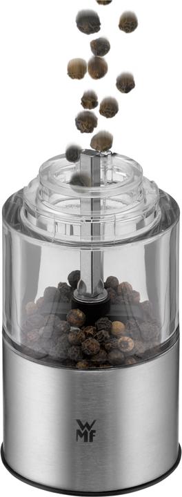Produktbild WMF Elektrische Mühle 21,5cm Salz und Pfeffermühle Keramikmahlwerk Eichenholz (Diverse Gewürze, Pfeffer, Salz)