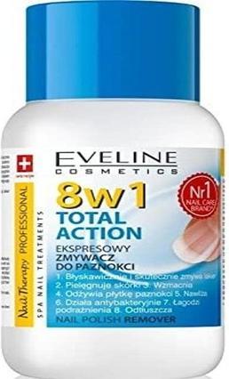 Eveline Nail Therapy Total Action 8in1 - Rimuovi smalto express 150 ml