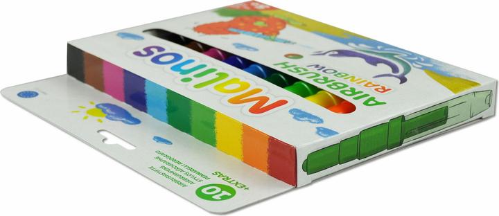 Actual product image Malinos Blopens Airbrush pens Rainbow (Multicoloured, 10 x)