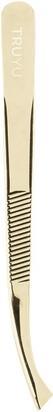 Truyu 10-1015 Tweezers 24 Carat Gold Plated Beveled