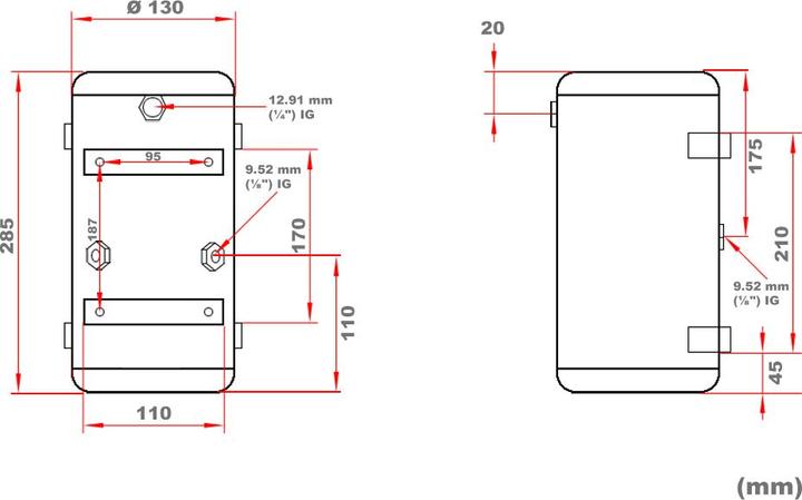 Immagine prodotto Wiltec Serbatoio di pressione 3L per AS196 / AS196A