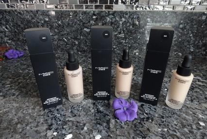 Actual product image MAC Cosmetics Studio Waterweight Foundation (No. NC37)