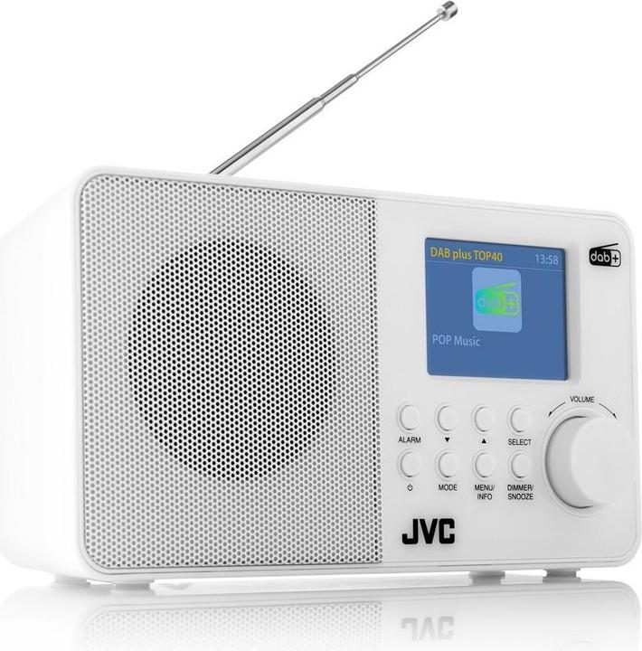 Immagine prodotto JVC Radio DAB RA-E611W-DAB bianco (FM, DAB)