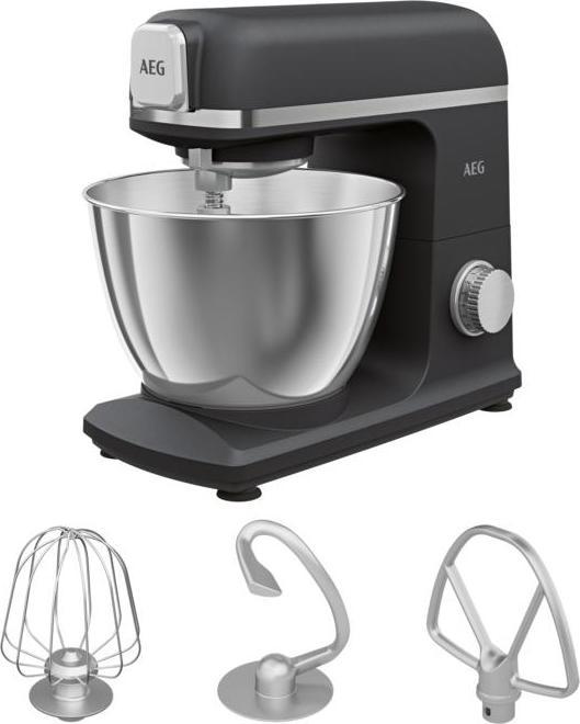 AEG KM5-1-4BPT, 5 l, Zwart, Parel, 1,2 m, Roestvrijstaal, Metaal, 1200 W (1200 W)