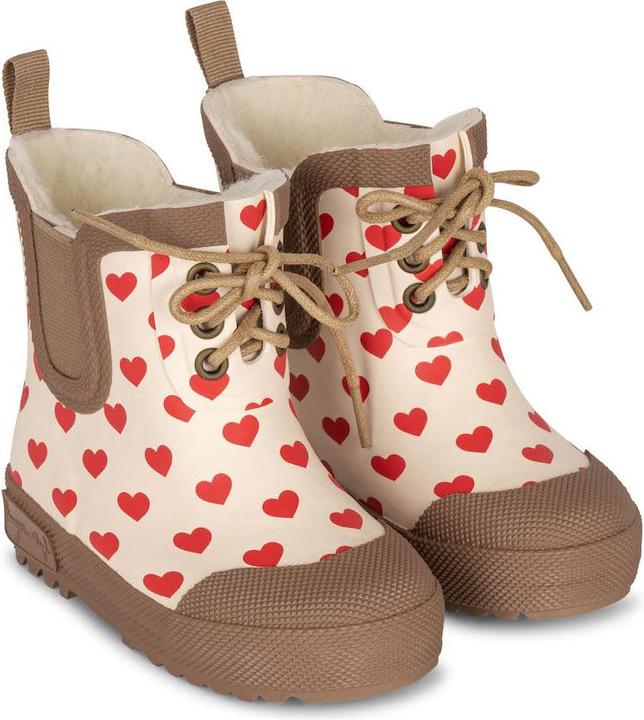Image du produit Konges Slojd Thermo Rain Boots Coeur Rouge Taille 31 (31)