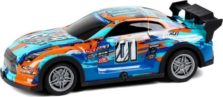 Image du produit Tec-Toy Auto Champion GT9 avec lumière, bleu/orange, 1:22