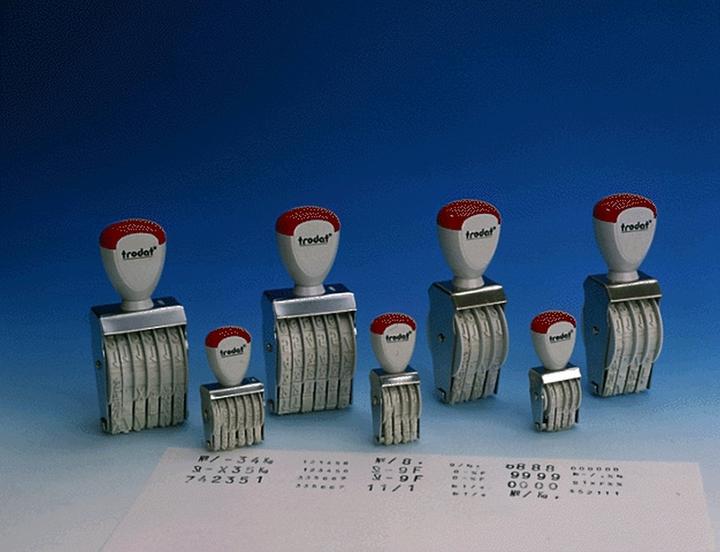 Actual product image Trodat Numerical stamp, 6 digits, imprint size: 9 x 41 mm