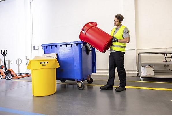 Produktbild Rubbermaid Universalcontainer, rund (166 l)