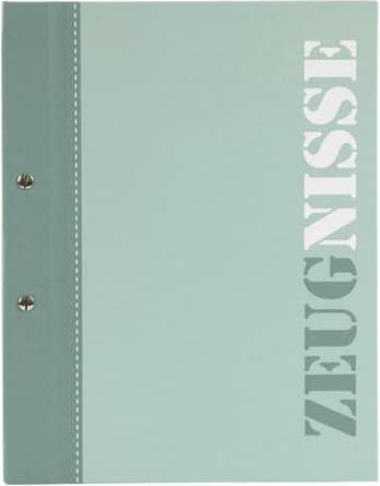 Produktbild Goldbuch Zeugnismappe A4 2-colored grün (A4, 1 x)