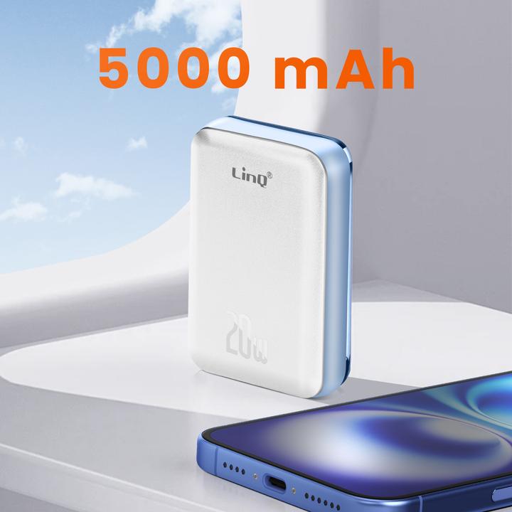 Image du produit LinQ Banque d'alimentation MagSafe de 5 000 mAh (5000 mAh)