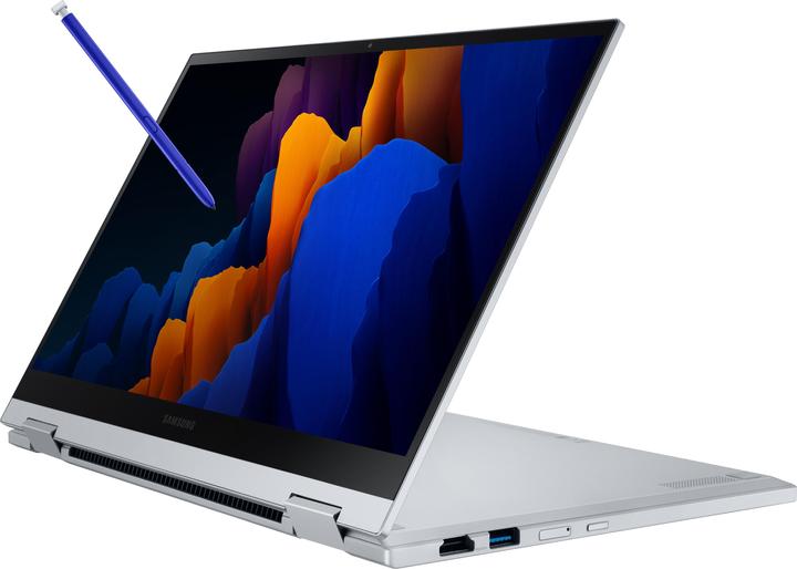 Produktbild Samsung Galaxy Book Flex2 5G NP930QCAJ - Flip-Design - Core i7 1165G7 / 2.8 GHz - Window (13.31", Intel Core i7-1165G7, 16 GB, 512 GB)