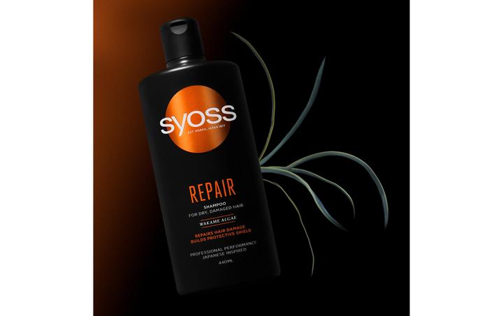 Produktbild Syoss Repair (440 ml, Flüssiges Shampoo)